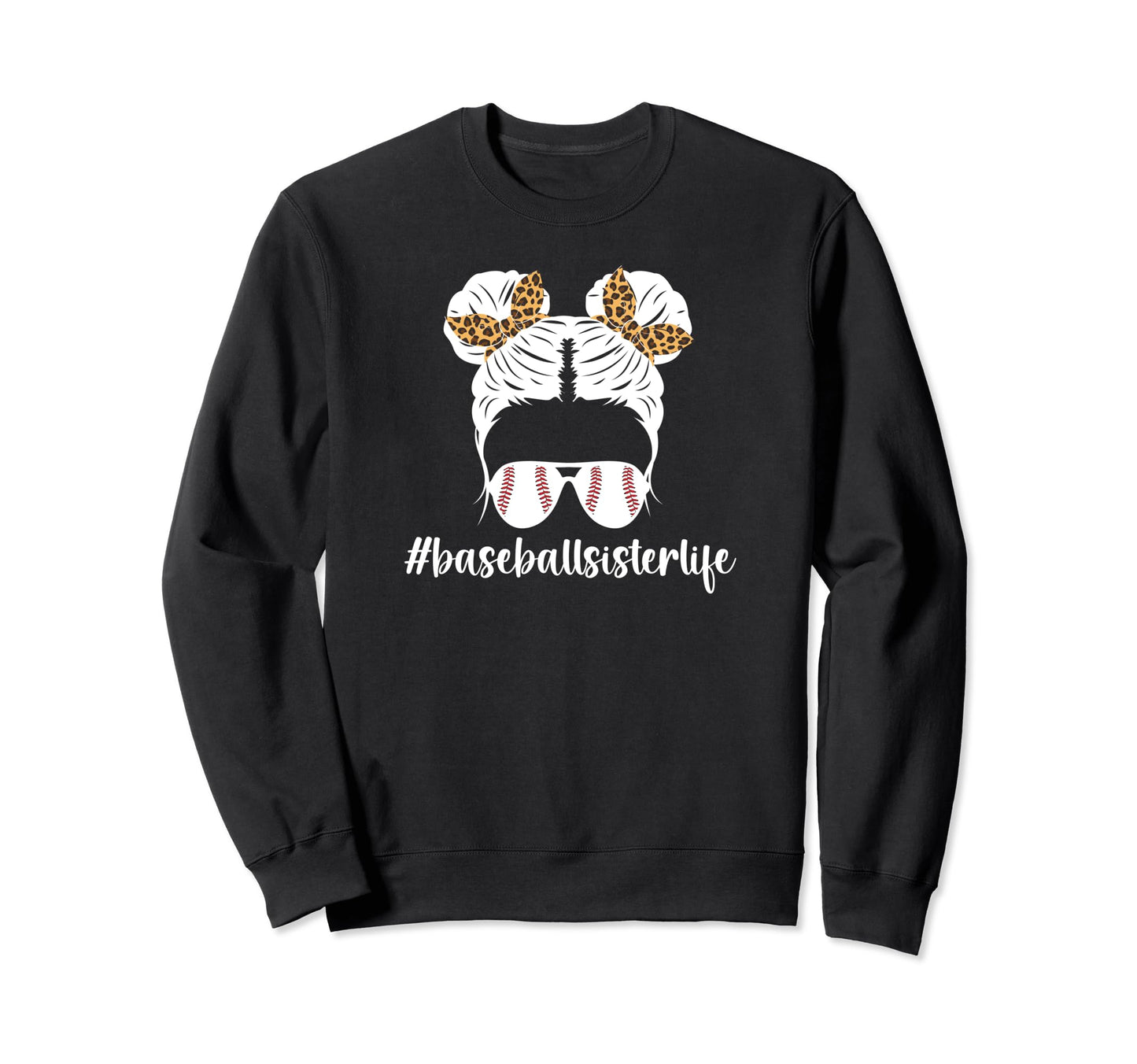 Baseball Sister Life Baseball Players Sweatshirt - Custom Art Print Unisex - T-Shirt, Sweatshirt, Hoodie