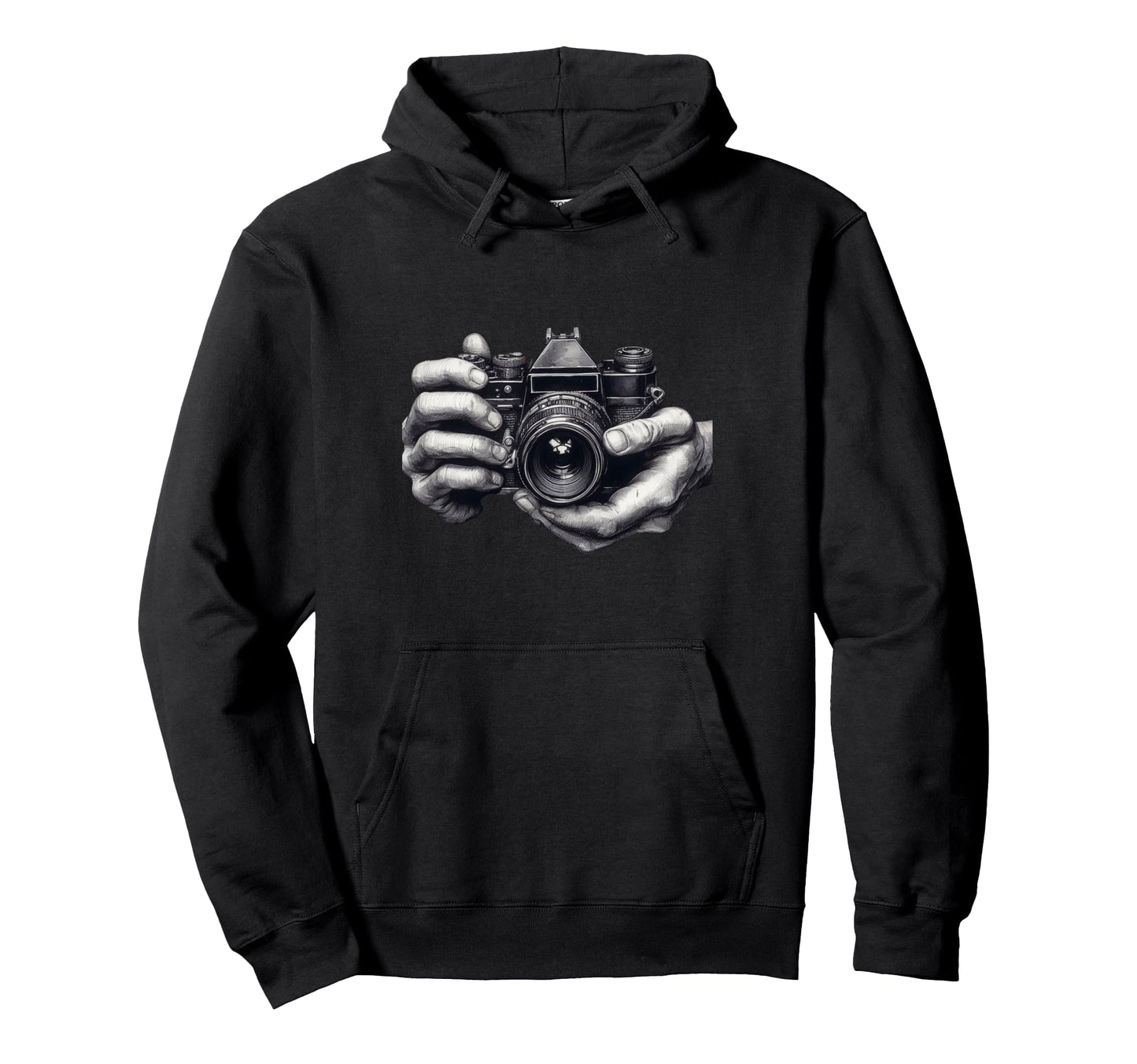 Camera Analog Slr Art Photographer Film Hoodie - Graphic Print for Adults - T-Shirt, Sweatshirt, Hoodie