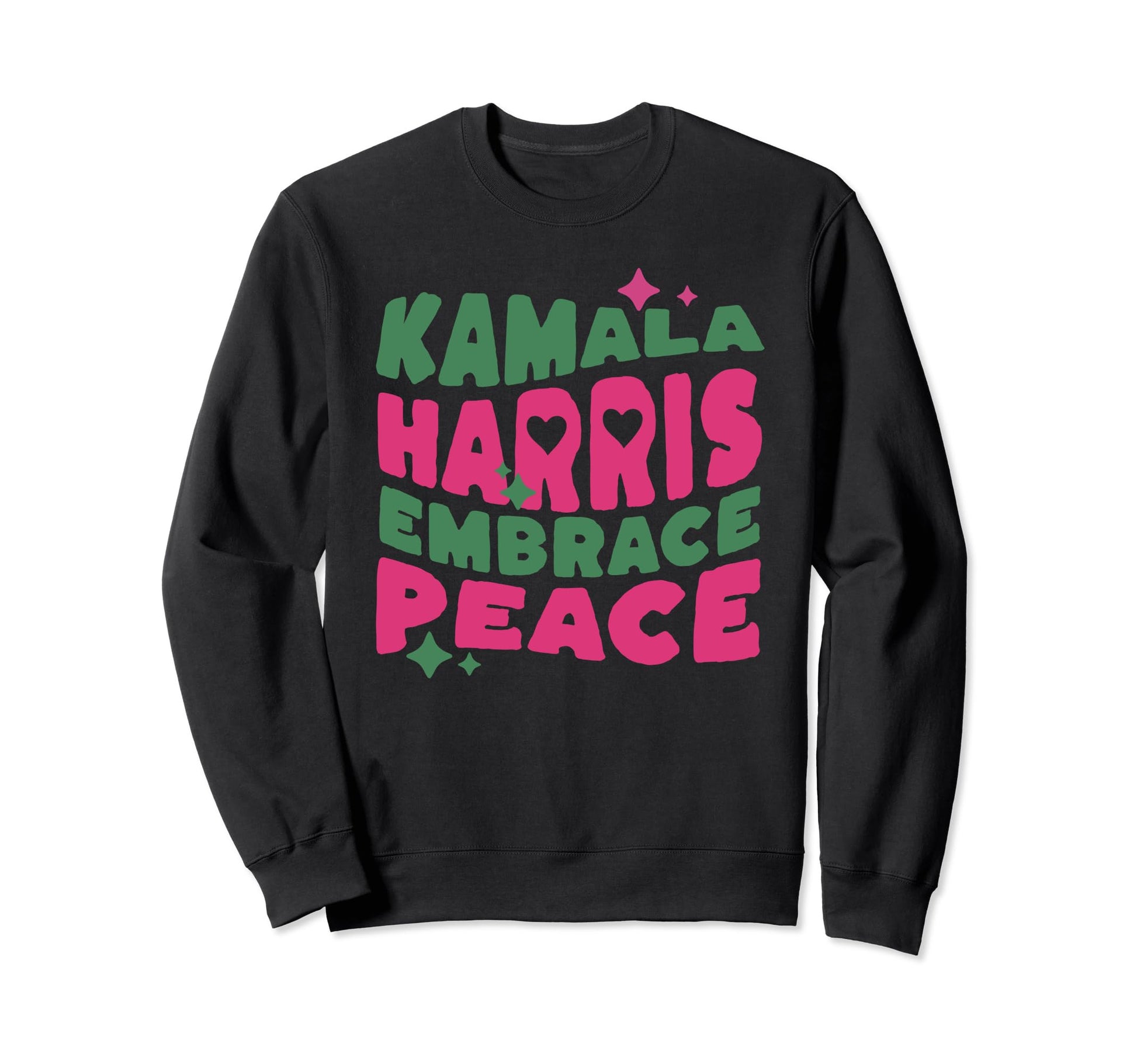 Kamala Harris Tim Walz 2024 Boho Sweatshirt - Custom Art Print Unisex - T-Shirt, Sweatshirt, Hoodie