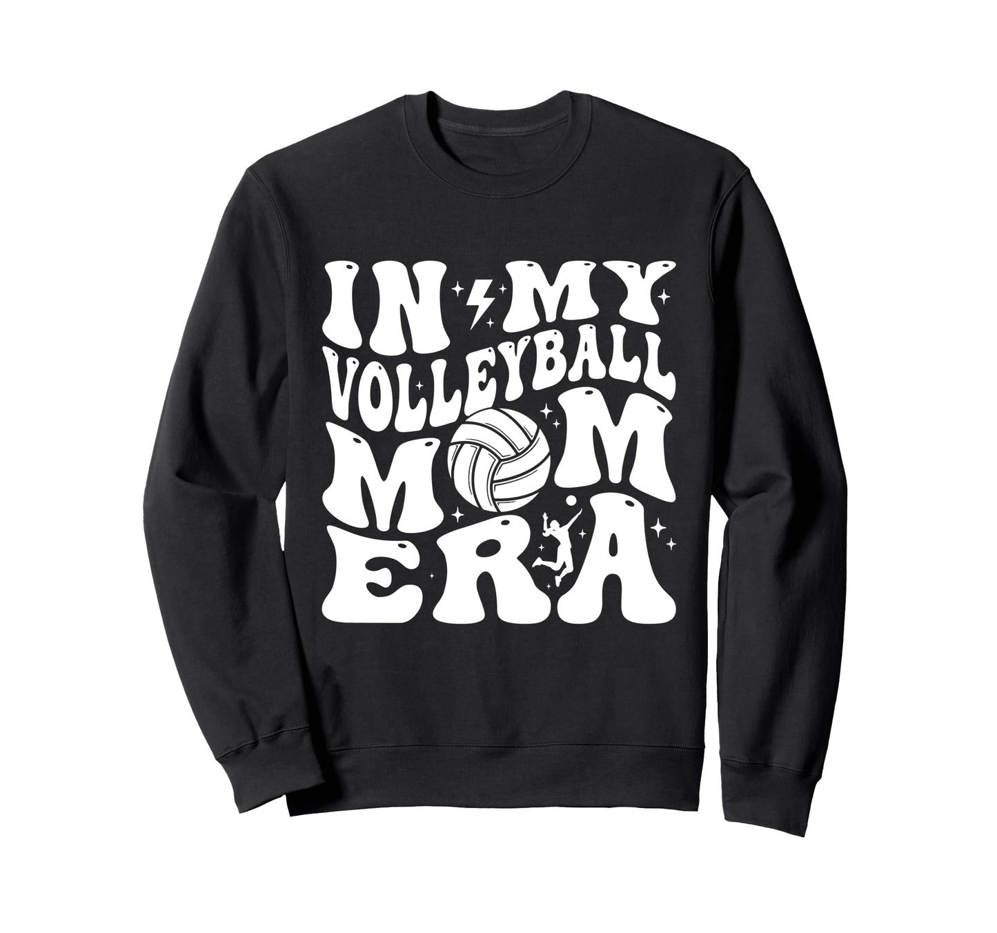 My Volleyball Mom Era Game Day Sweatshirt - Aesthetic Graphic Unisex - T-Shirt, Sweatshirt, Hoodie