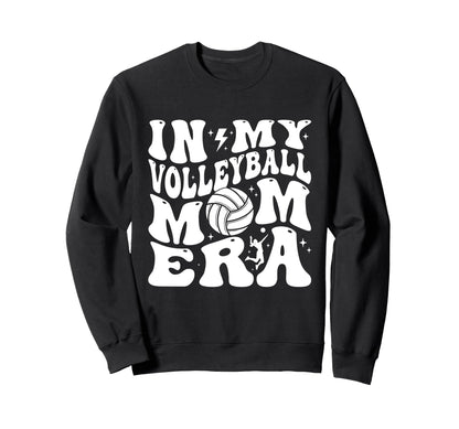 My Volleyball Mom Era Game Day Sweatshirt - Aesthetic Graphic Unisex - T-Shirt, Sweatshirt, Hoodie