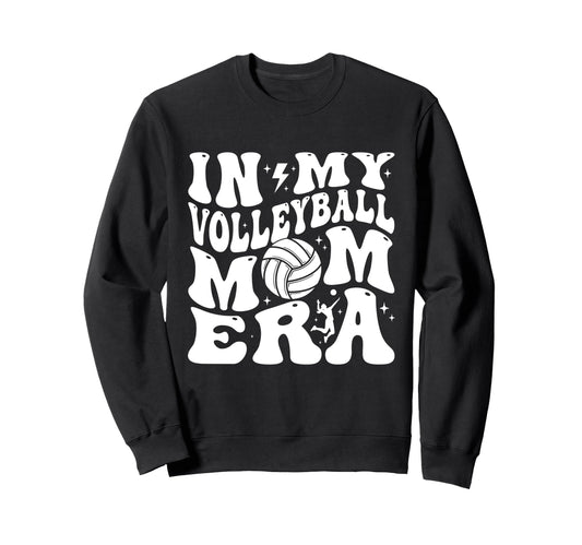 My Volleyball Mom Era Game Day Sweatshirt - Aesthetic Graphic Unisex - T-Shirt, Sweatshirt, Hoodie