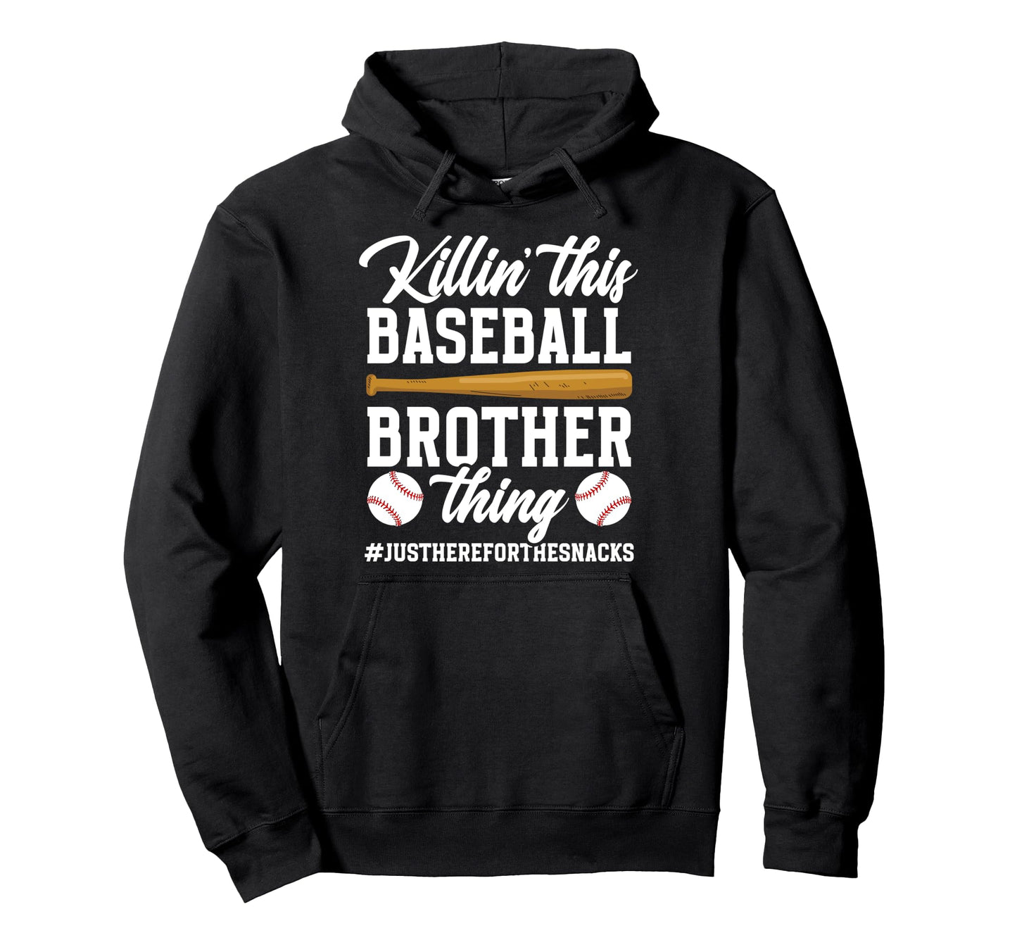 This Baseball Brother Thing Baseball Hoodie - Fun Novelty Design Men Women - T-Shirt, Sweatshirt, Hoodie