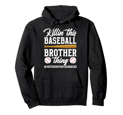 This Baseball Brother Thing Baseball Hoodie - Fun Novelty Design Men Women - T-Shirt, Sweatshirt, Hoodie