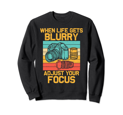 Photographer Photography Lover Sweatshirt - Casual Everyday Wear Men Women - T-Shirt, Sweatshirt, Hoodie