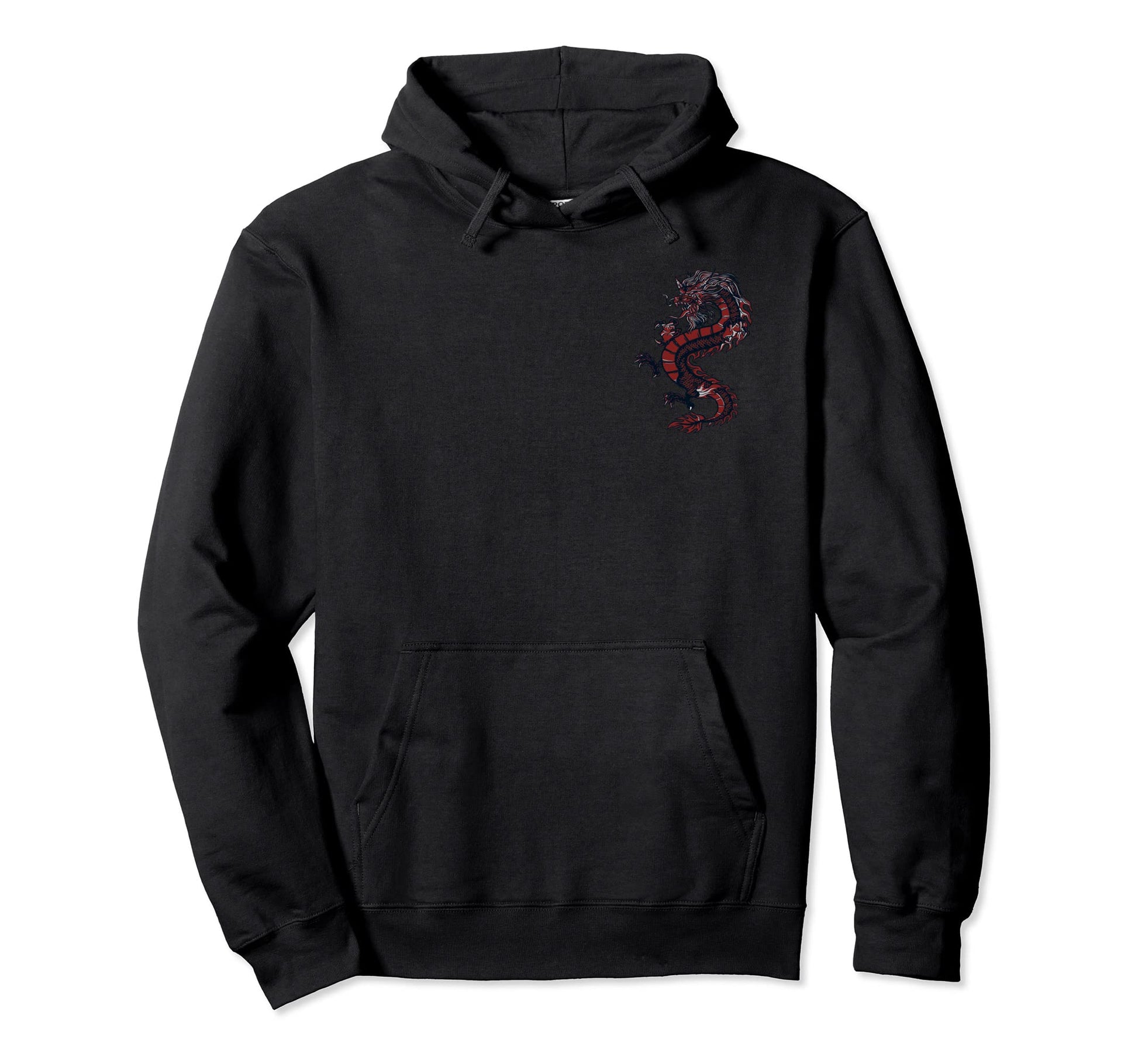Chinese Dragon Dragon Grunge Hoodie - Aesthetic Graphic for Adults - T-Shirt, Sweatshirt, Hoodie