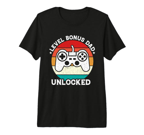 Funny Stepdad Video Game Level Gaming T-Shirt - Graphic Print for Adults - T-Shirt, Sweatshirt, Hoodie