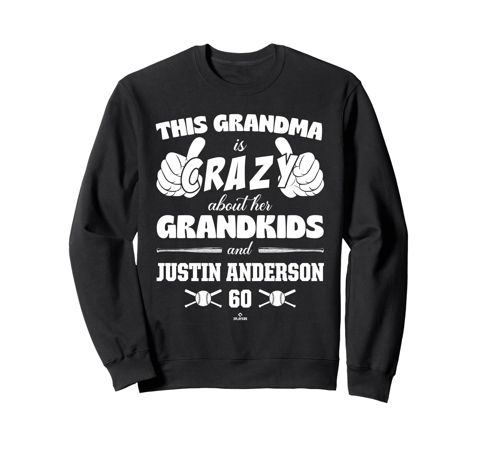 Grandma Crazy Justin Anderson Sweatshirt - Minimalist Print Men Women - T-Shirt, Sweatshirt, Hoodie