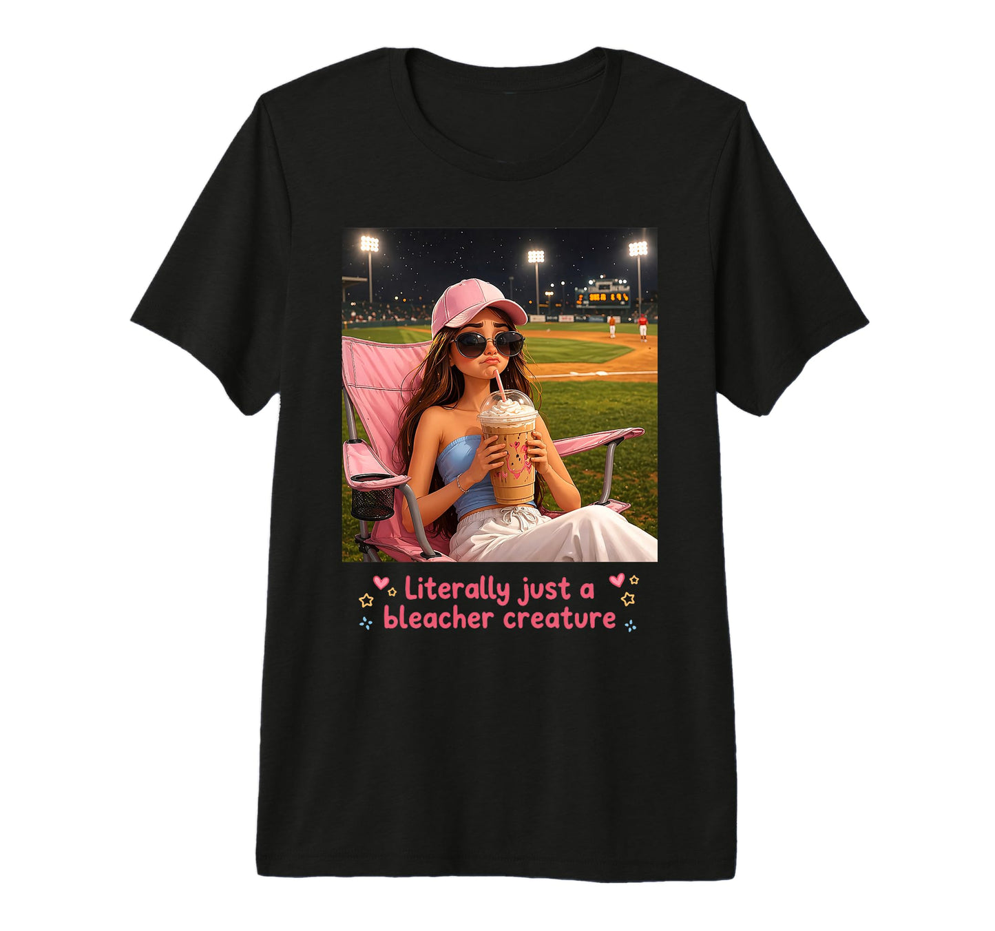 Literally Just Bleacher Creature Funny T-Shirt - Unique Graphic Men Women - T-Shirt, Sweatshirt, Hoodie