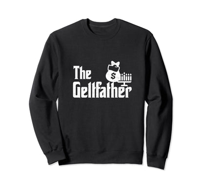 Gelt Father Hanukkah Dreidel Game Sweatshirt - Custom Art Print Men Women - T-Shirt, Sweatshirt, Hoodie