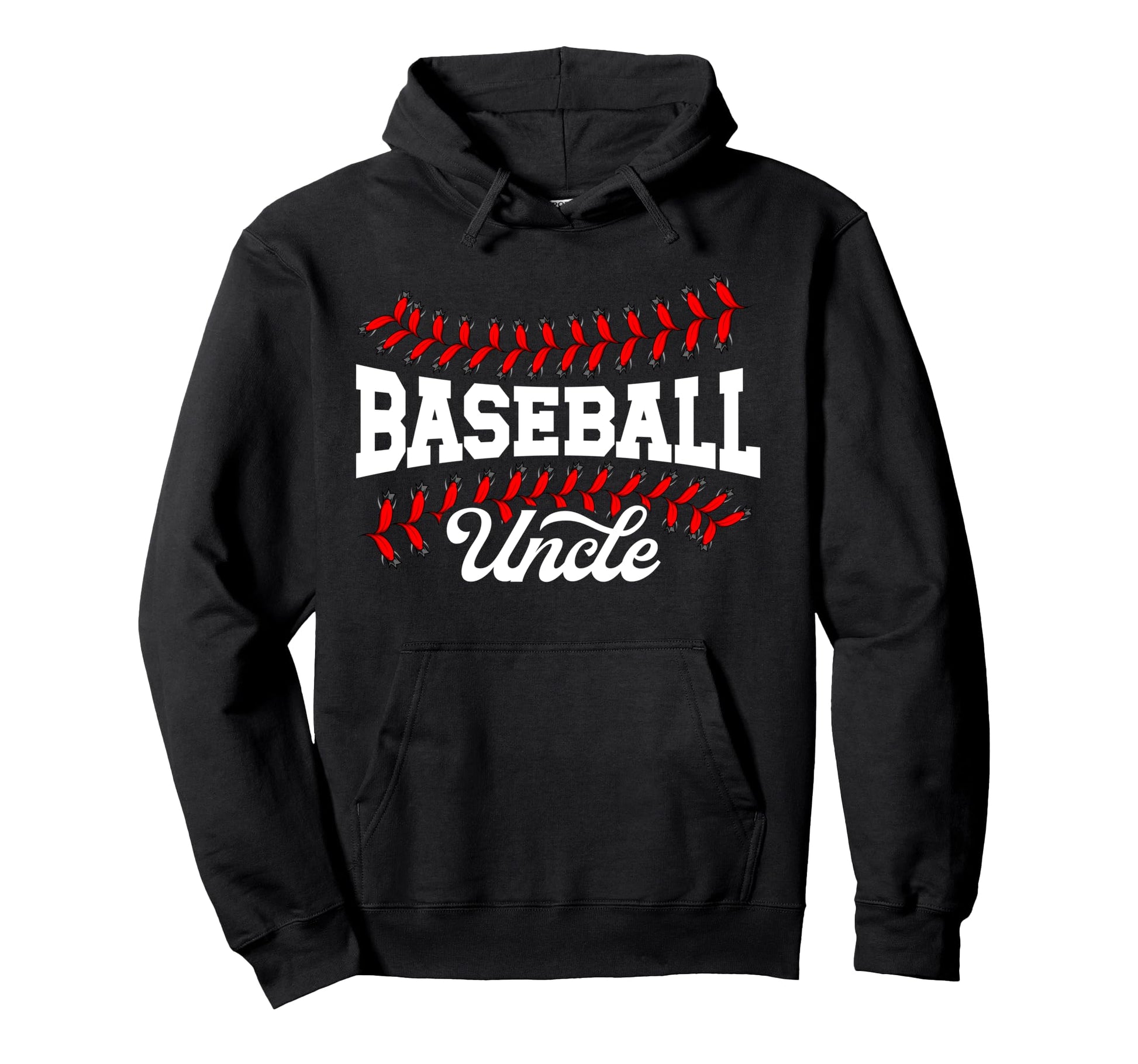 Baseball Uncle Baseball Player Uncle Hoodie - Aesthetic Graphic Men Women - T-Shirt, Sweatshirt, Hoodie