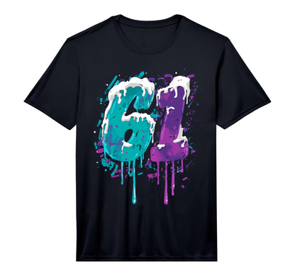 Baseball 61 Number Performance T-Shirt - Graphic Print Men Women - T-Shirt, Sweatshirt, Hoodie