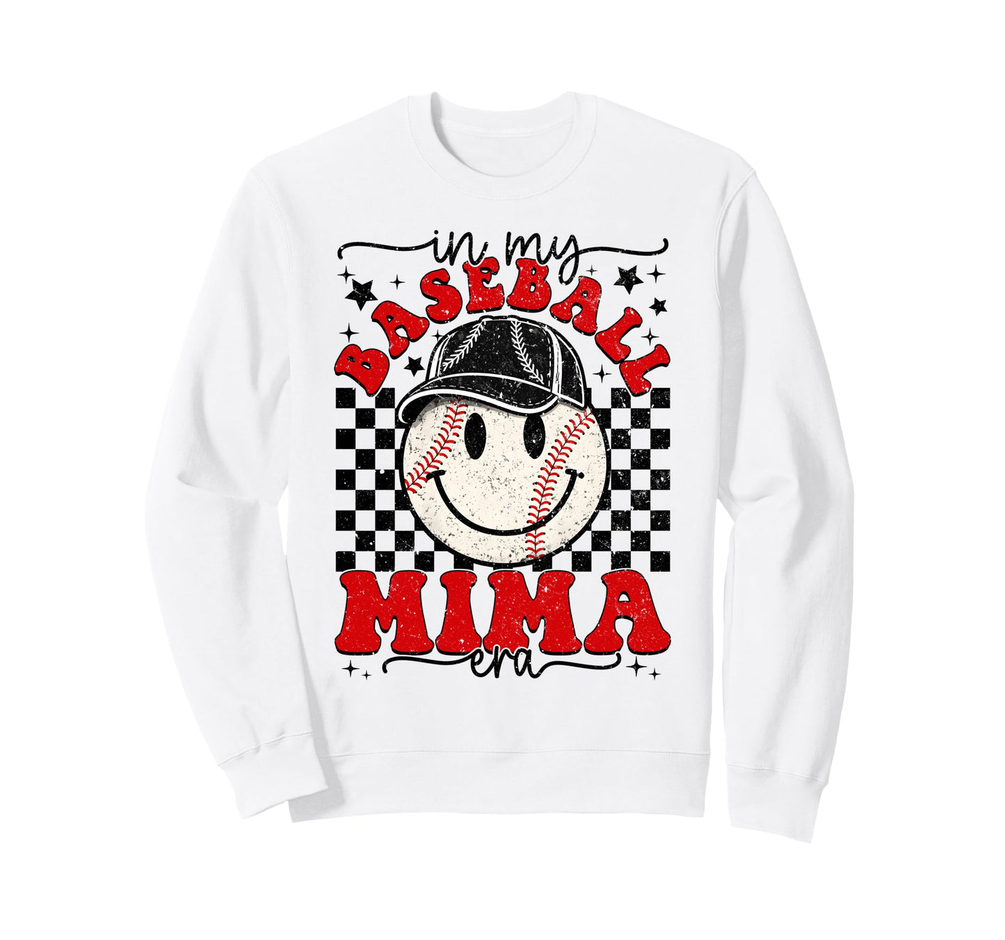 My Baseball Mima Era Mothers Day Sweatshirt - Fun Novelty Design Unisex - T-Shirt, Sweatshirt, Hoodie