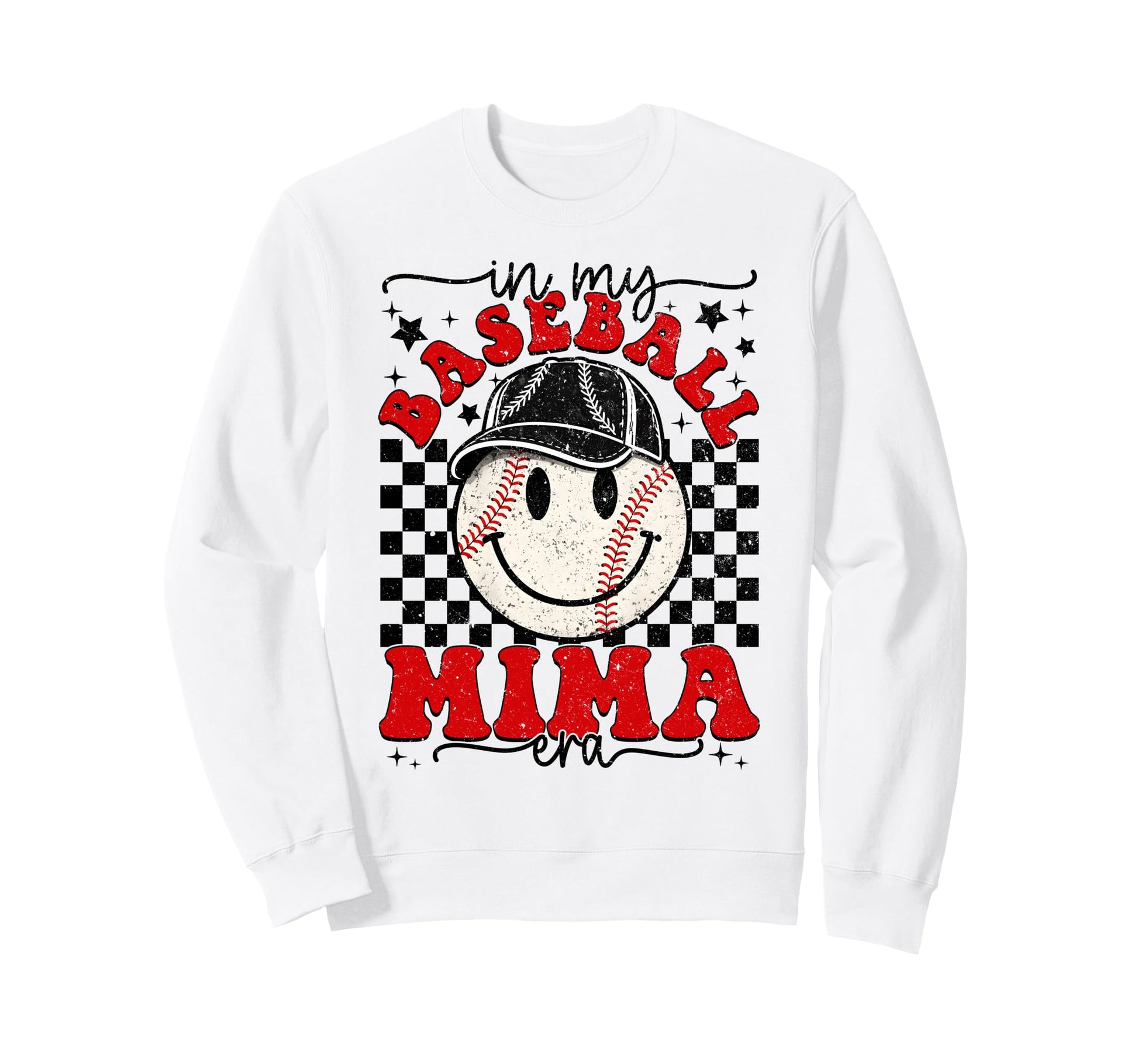My Baseball Mima Era Mothers Day Sweatshirt - Fun Novelty Design Unisex - T-Shirt, Sweatshirt, Hoodie