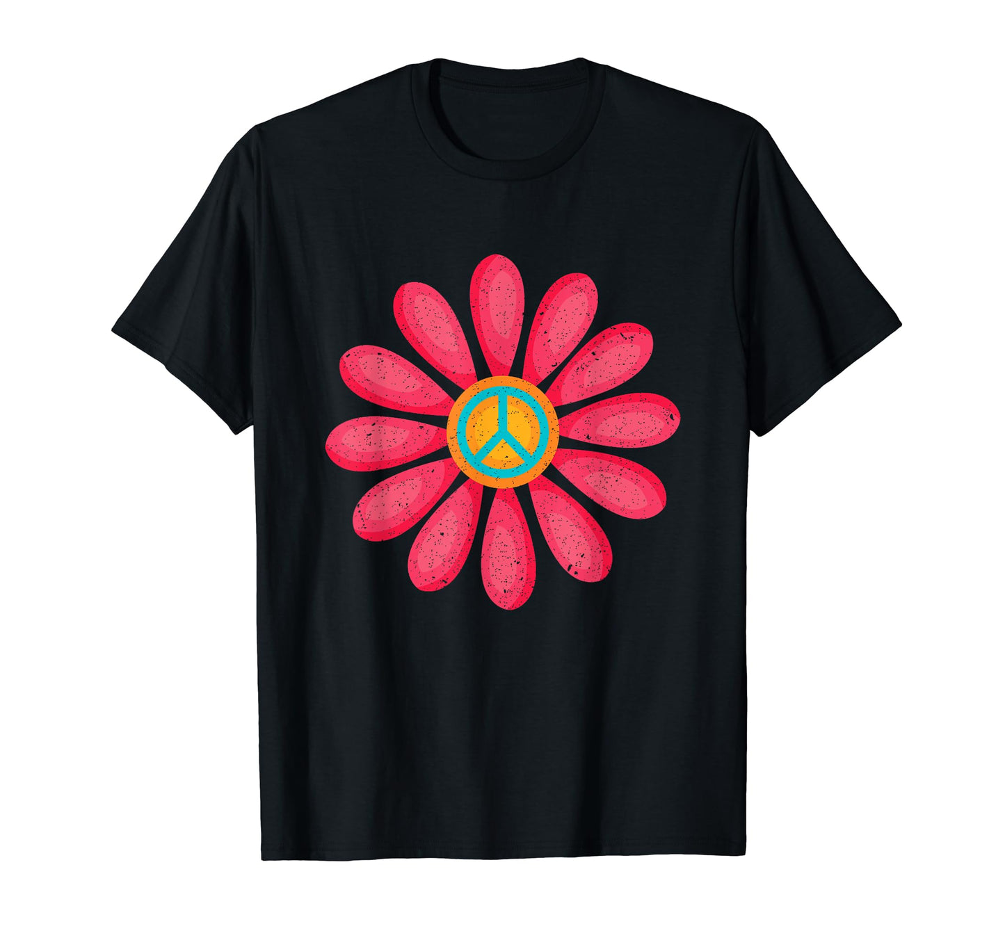 Hippie Peace Sign Joy Love Gift Peace T-Shirt - Novelty Apparel for Adults - T-Shirt, Sweatshirt, Hoodie