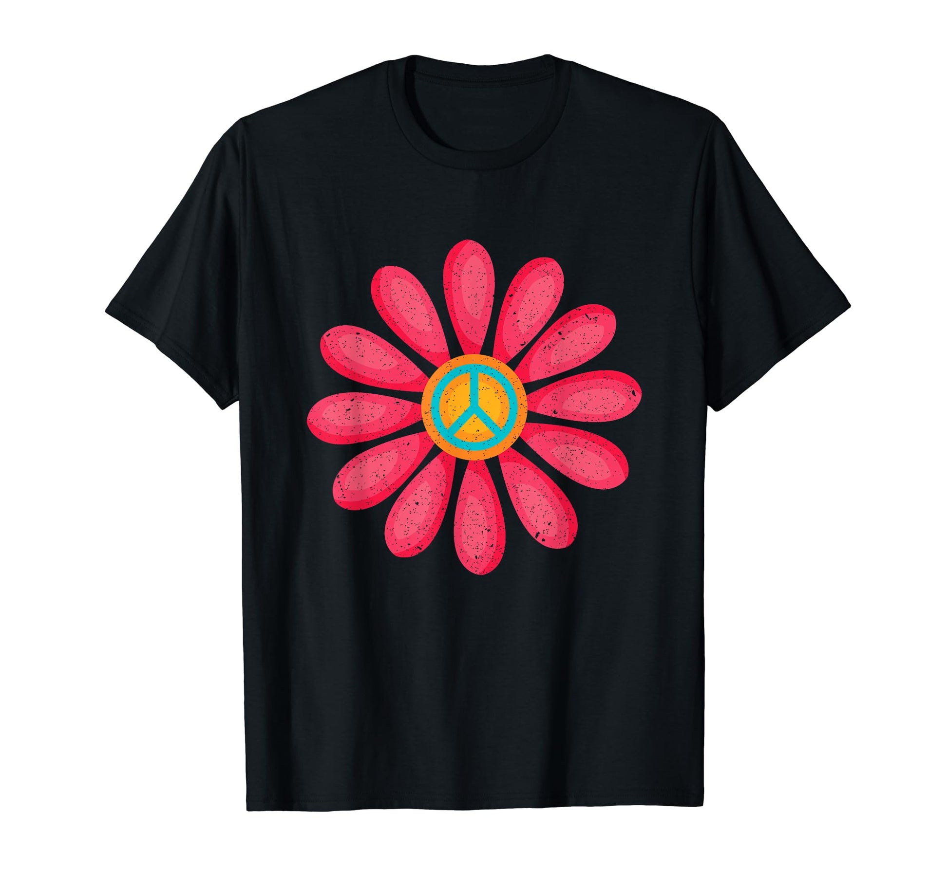 Hippie Peace Sign Joy Love Gift Peace T-Shirt - Novelty Apparel for Adults - T-Shirt, Sweatshirt, Hoodie