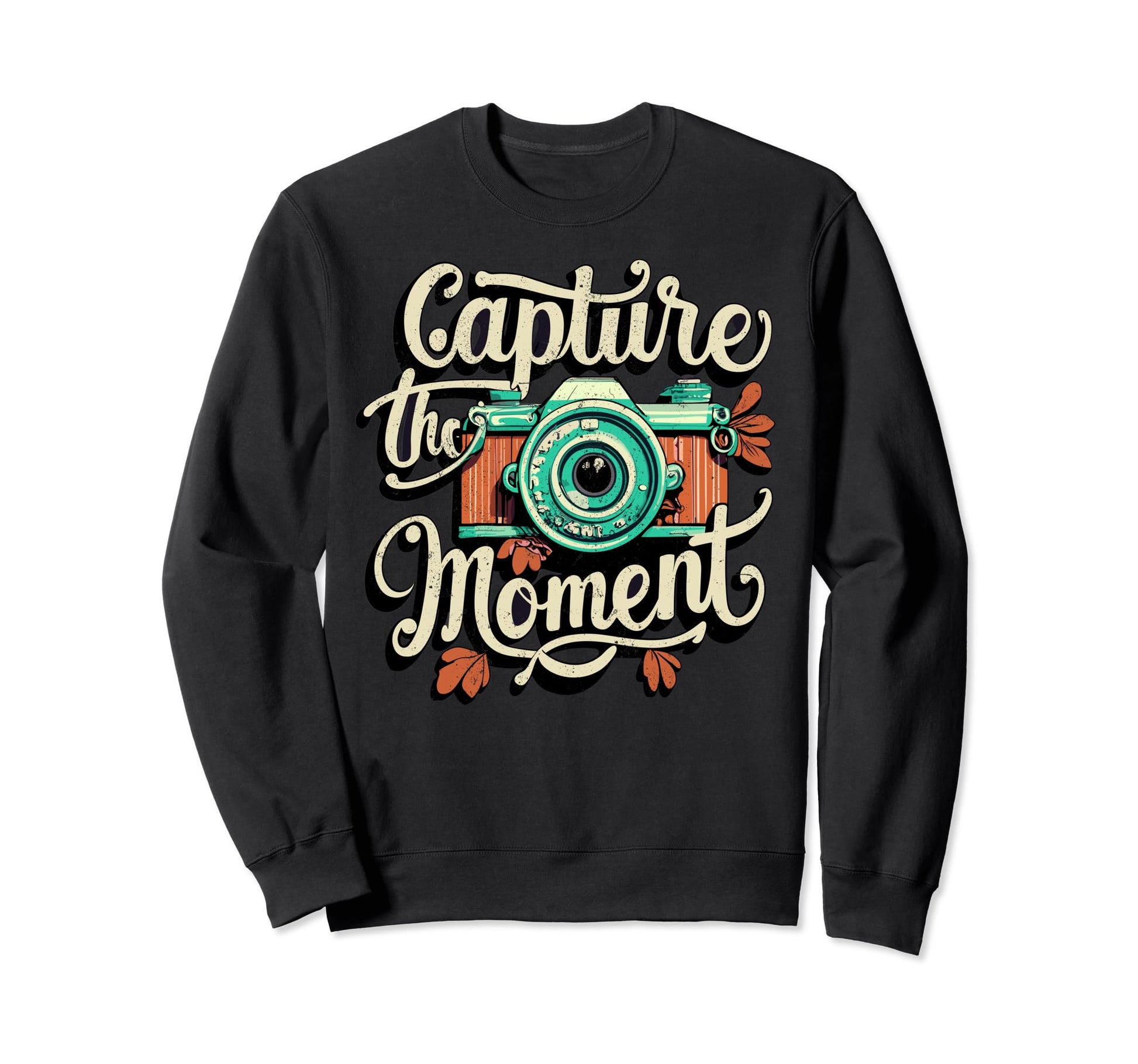 Photographer Camera Capture Moment Sweatshirt - Streetwear Style Men Women - T-Shirt, Sweatshirt, Hoodie