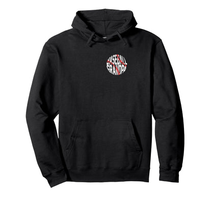 Baseball Grandfather Soft Ball Hoodie - Fun Novelty Design Men Women - T-Shirt, Sweatshirt, Hoodie