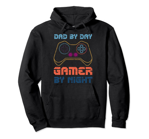 Dad Day Gamer Night Fathers Day Daddy Hoodie - Novelty Apparel Men Women - T-Shirt, Sweatshirt, Hoodie
