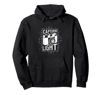 Dslr Photography Capturing Light Photo Camera Hoodie - Graphic Print Unisex - T-Shirt, Sweatshirt, Hoodie