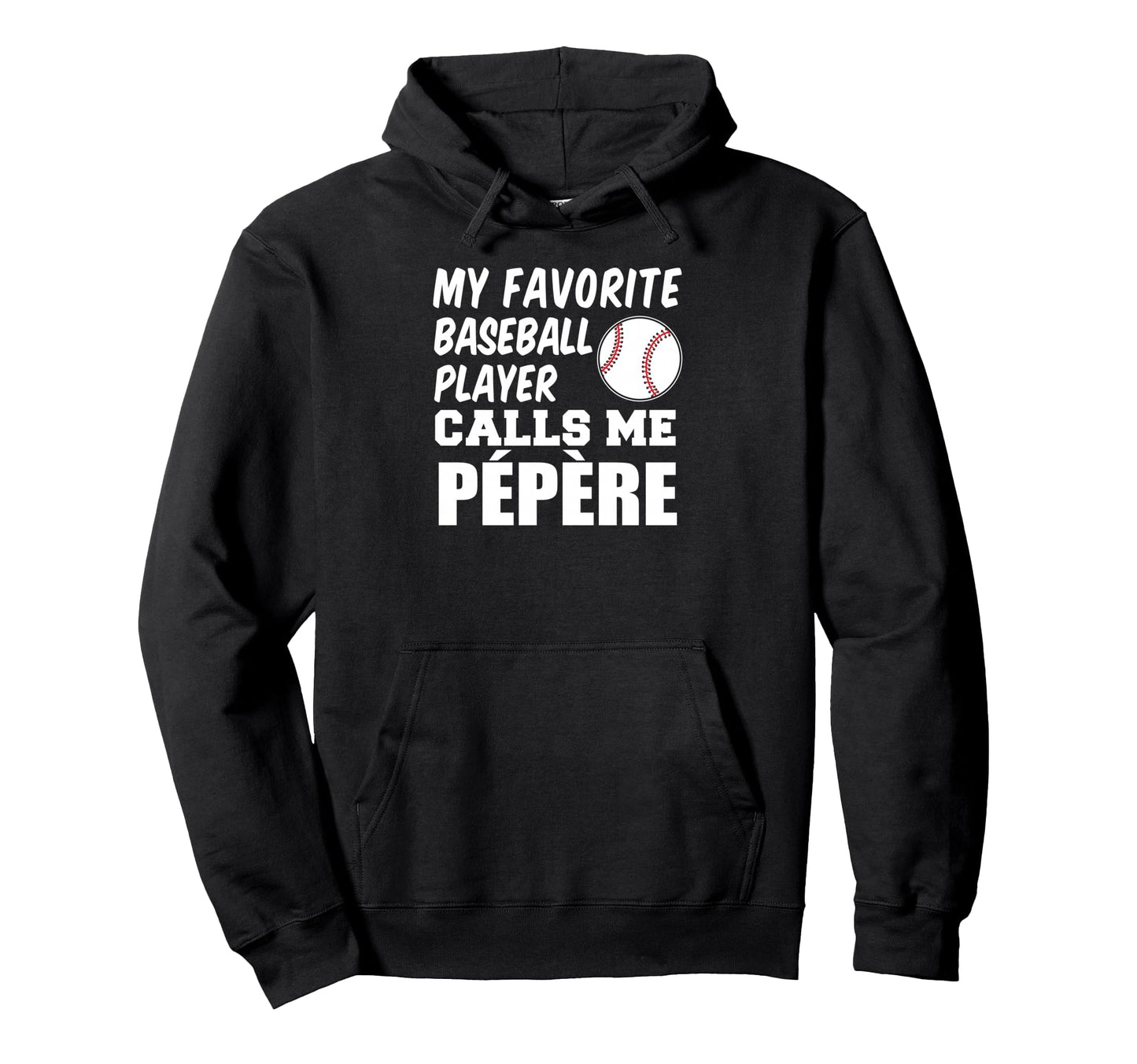 Favorite Baseball Player Calls Me Hoodie - Minimalist Print for Adults - T-Shirt, Sweatshirt, Hoodie