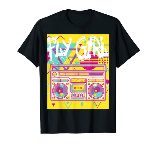 Fly 80S 90S B Old School Hip Hop T-Shirt - Custom Art Print Men Women - T-Shirt, Sweatshirt, Hoodie