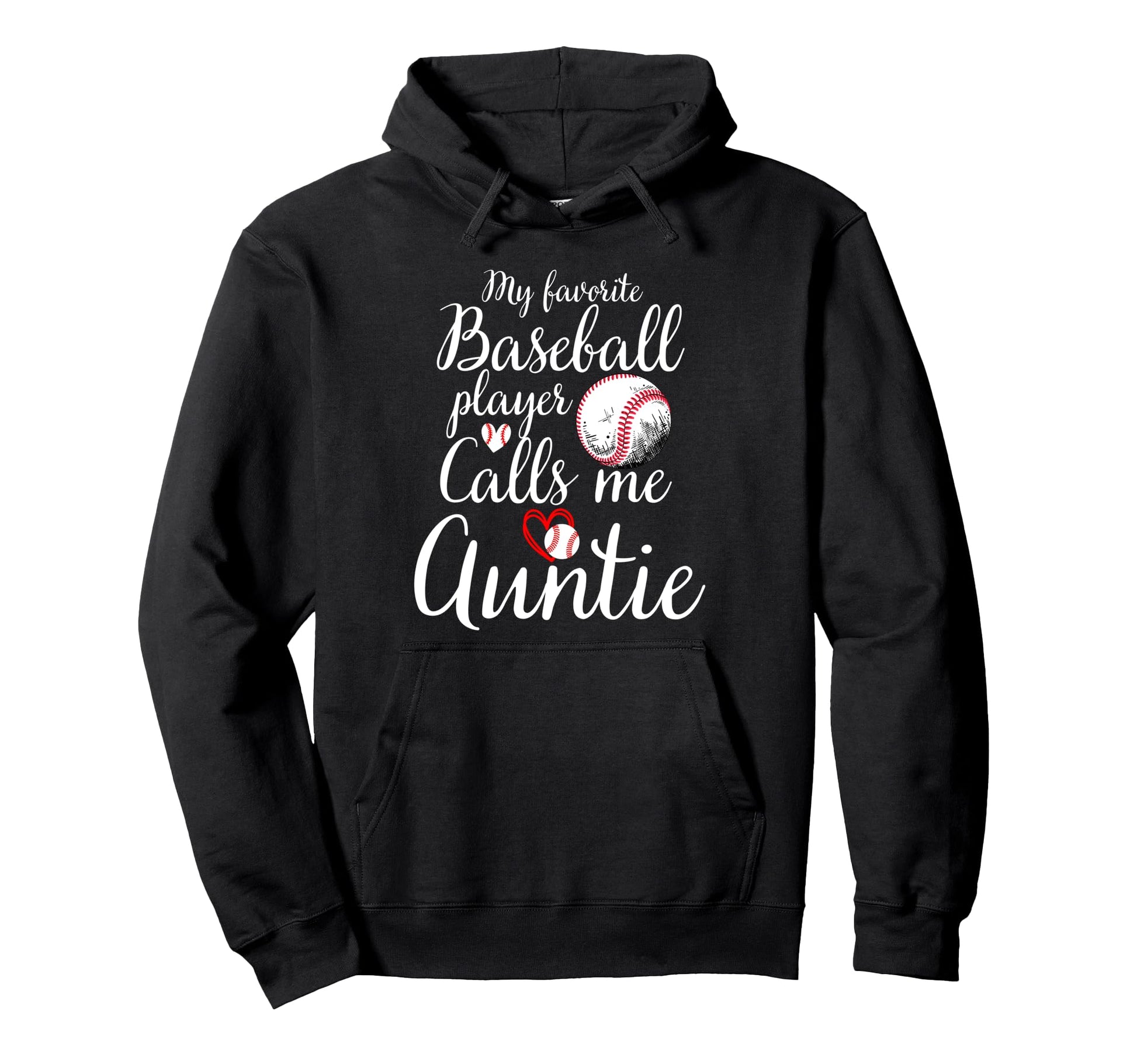 My Favorite Baseball Player Calls Me Hoodie - Novelty Apparel Men Women - T-Shirt, Sweatshirt, Hoodie