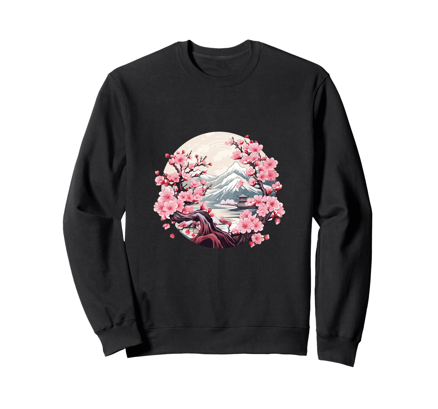 Japanese Aesthetic Vaporwave Cherry Sweatshirt - Novelty Apparel Men Women - T-Shirt, Sweatshirt, Hoodie
