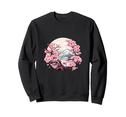 Japanese Aesthetic Vaporwave Cherry Sweatshirt - Novelty Apparel Men Women - T-Shirt, Sweatshirt, Hoodie