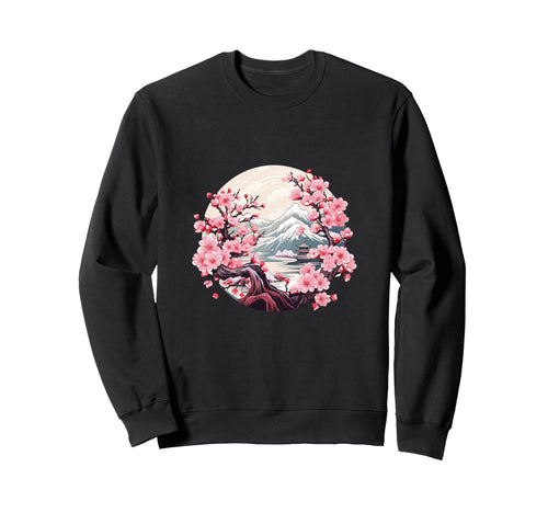 Japanese Aesthetic Vaporwave Cherry Sweatshirt - Novelty Apparel Men Women - T-Shirt, Sweatshirt, Hoodie
