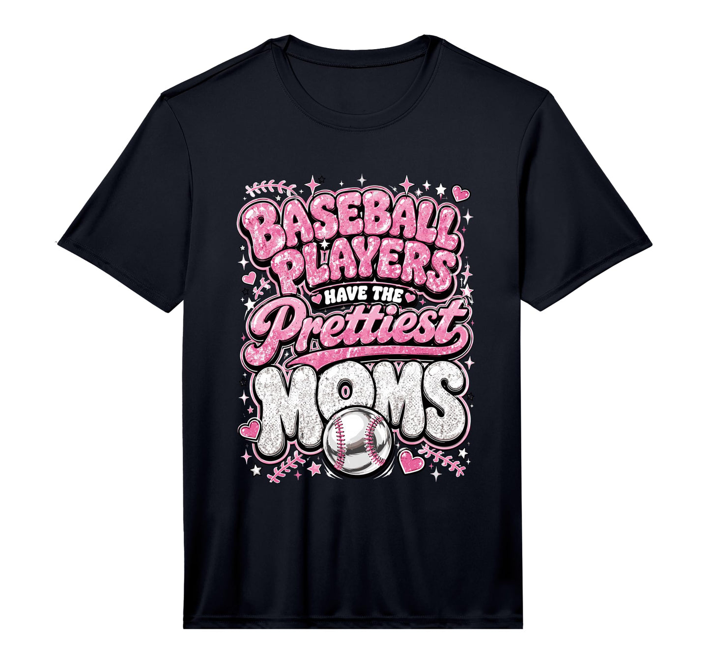 Baseball Players Have Prettiest Moms T-Shirt - Streetwear Style Men Women - T-Shirt, Sweatshirt, Hoodie
