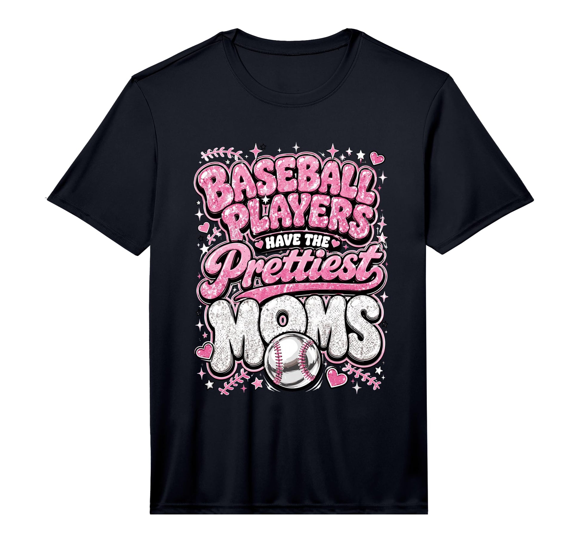 Baseball Players Have Prettiest Moms T-Shirt - Streetwear Style Men Women - T-Shirt, Sweatshirt, Hoodie