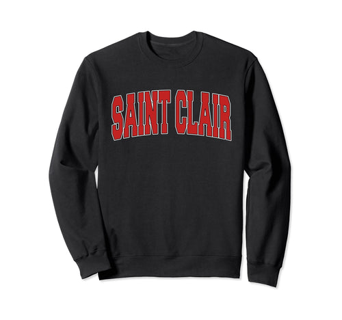 Saint Clair Mi Michigan Varsity Usa Sweatshirt - Graphic Print Unisex - T-Shirt, Sweatshirt, Hoodie