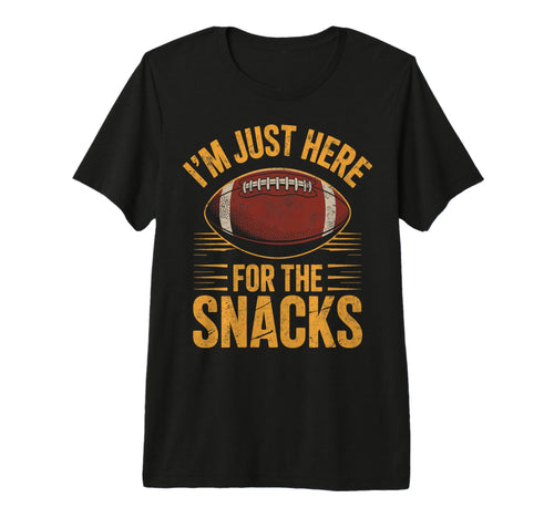 Im Just Here Snack Funny Joke T-Shirt - Minimalist Print Men Women - T-Shirt, Sweatshirt, Hoodie