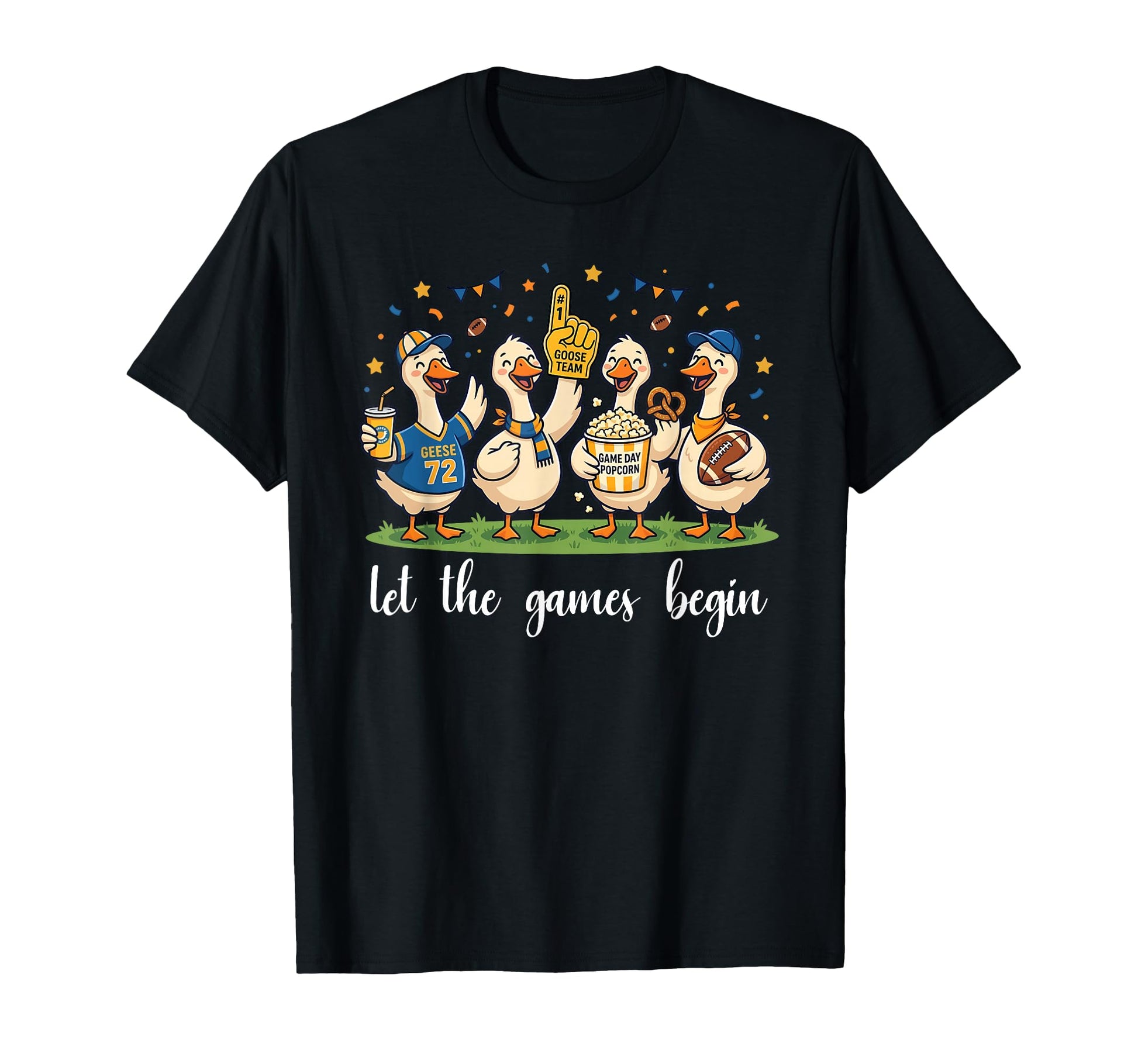 Off To Watch Softball Funny Softball Goose T-Shirt - Unique Graphic Unisex - T-Shirt, Sweatshirt, Hoodie