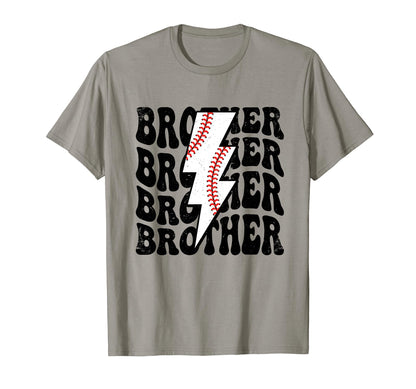 Lightning Groovy Proud Baseball T-Shirt - Custom Art Print for Adults - T-Shirt, Sweatshirt, Hoodie