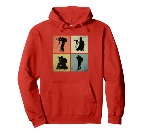 Photography Camera Photographer Hoodie - Fun Novelty Design Unisex - T-Shirt, Sweatshirt, Hoodie