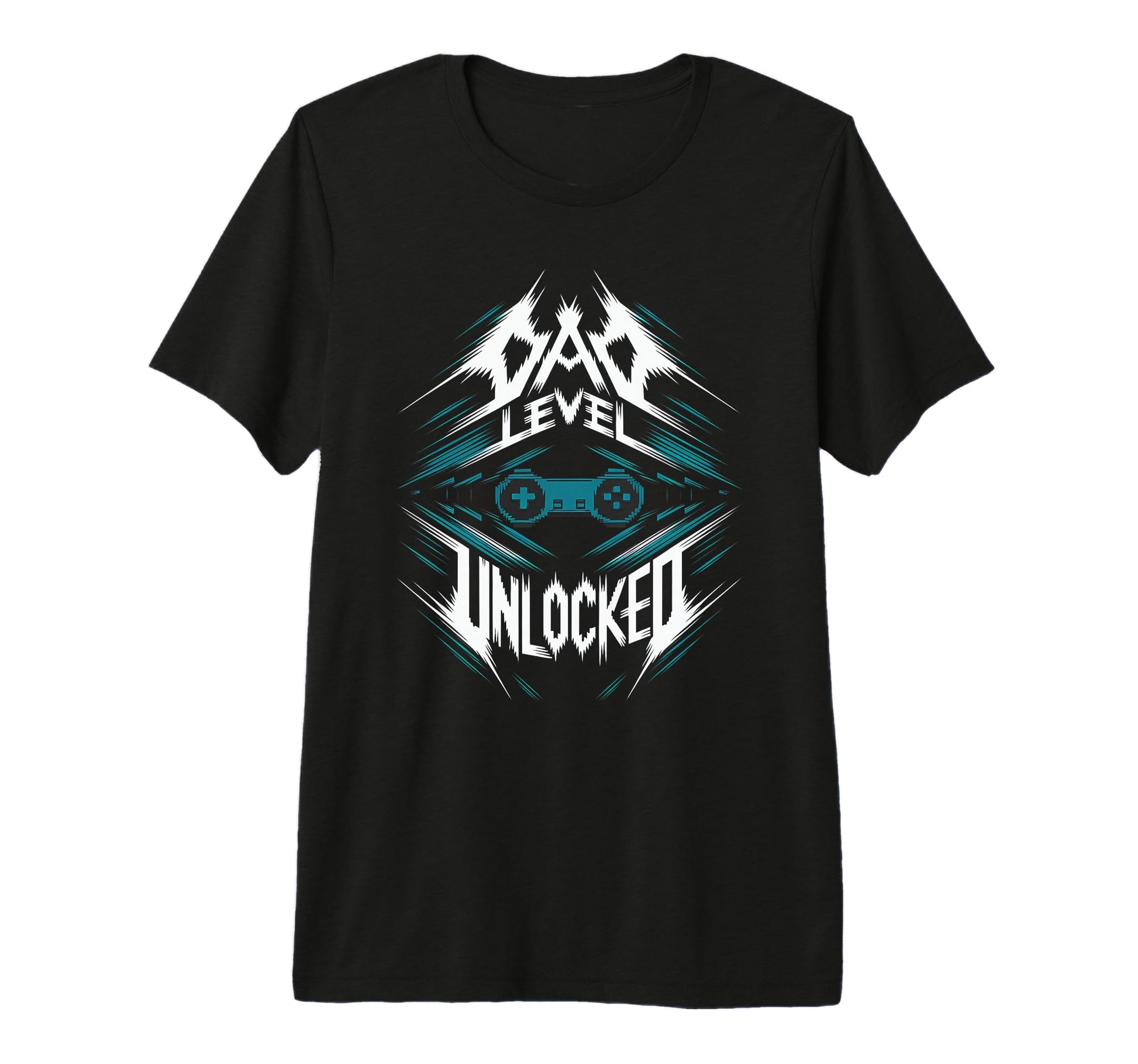 Mens Dad Level Unlocked New Daddy T-Shirt - Casual Everyday Wear Unisex - T-Shirt, Sweatshirt, Hoodie