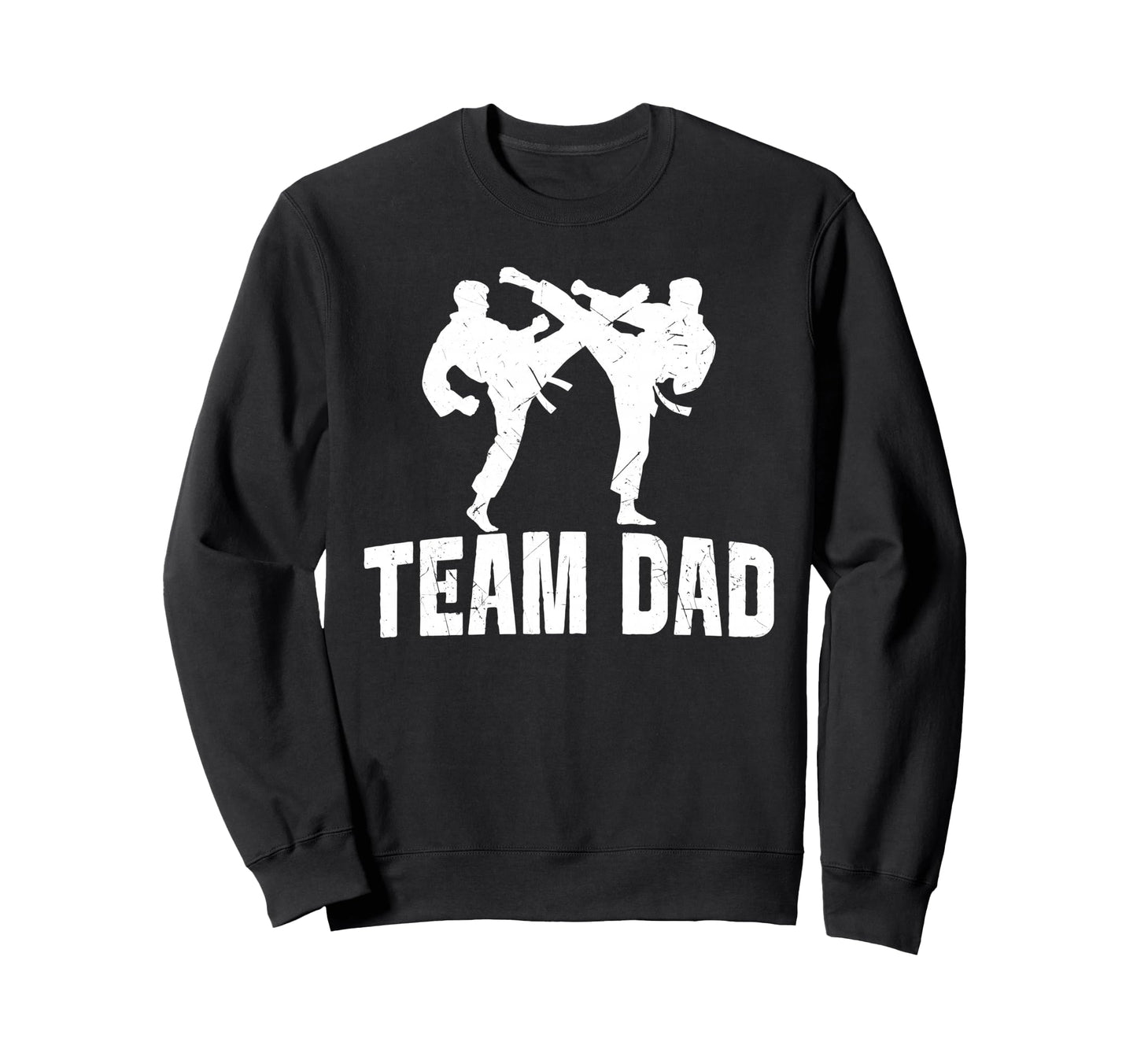 Karate Dad Proud Game Day Sports Sweatshirt - Unique Graphic Men Women - T-Shirt, Sweatshirt, Hoodie