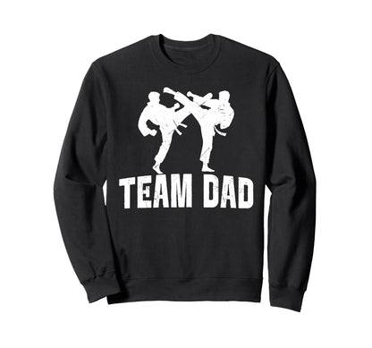 Karate Dad Proud Game Day Sports Sweatshirt - Unique Graphic Men Women - T-Shirt, Sweatshirt, Hoodie