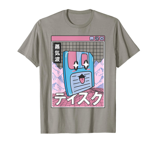 Floppy Disk Kawaii Grid Vaporwave T-Shirt - Trendy Graphic Men Women - T-Shirt, Sweatshirt, Hoodie