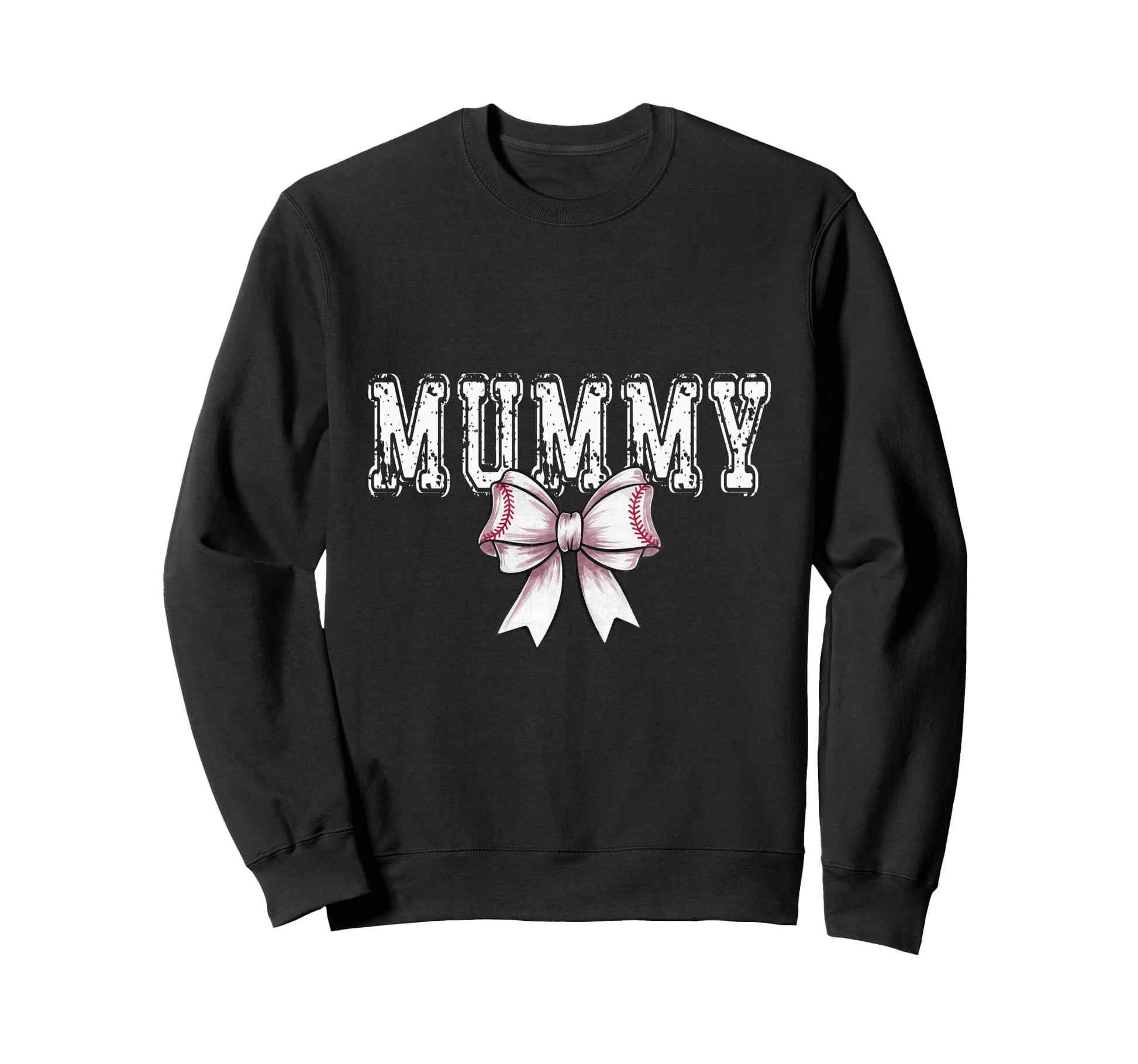 Coquette Baseball Mummy Spirit Sweatshirt - Fun Novelty Design for Adults - T-Shirt, Sweatshirt, Hoodie