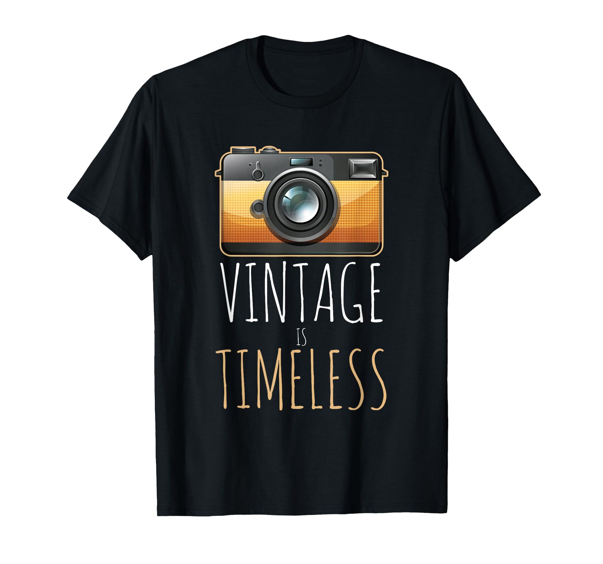Photography Is Timeless Camera T-Shirt - Trendy Graphic for Adults - T-Shirt, Sweatshirt, Hoodie