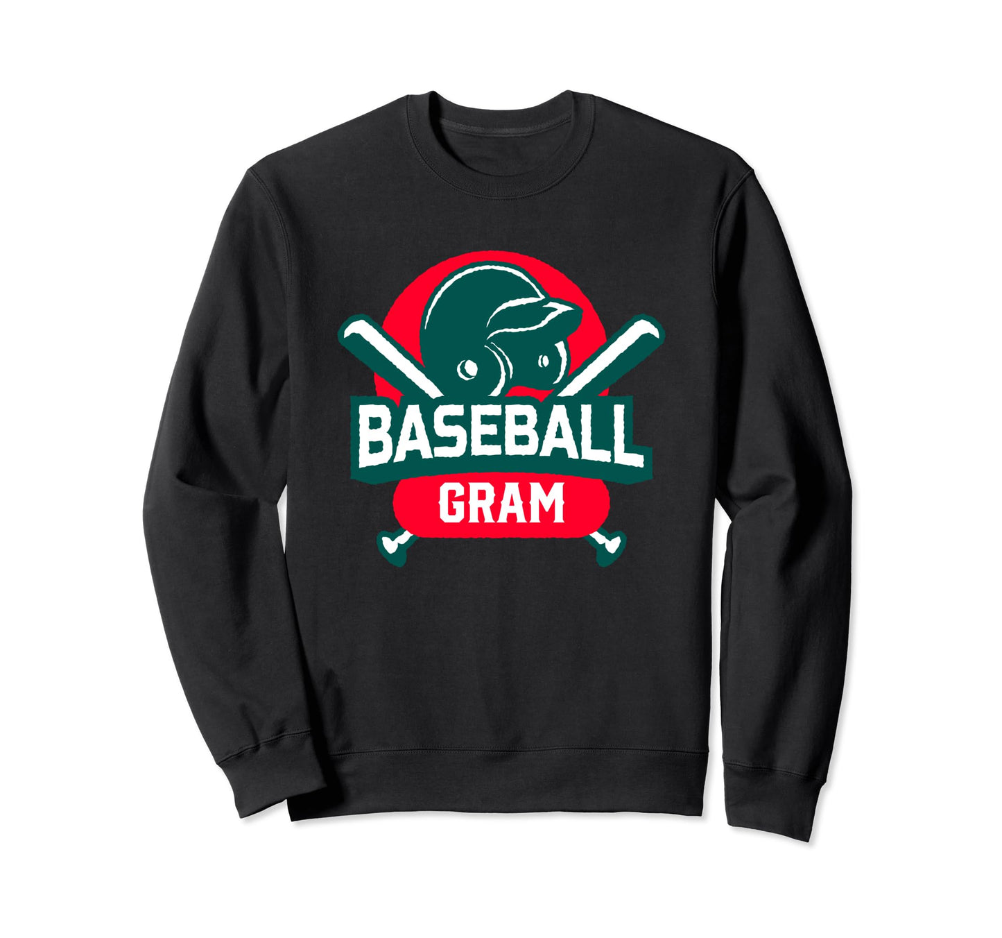 Baseball Gram Baseball Player Grandma Sweatshirt - Novelty Apparel Unisex - T-Shirt, Sweatshirt, Hoodie