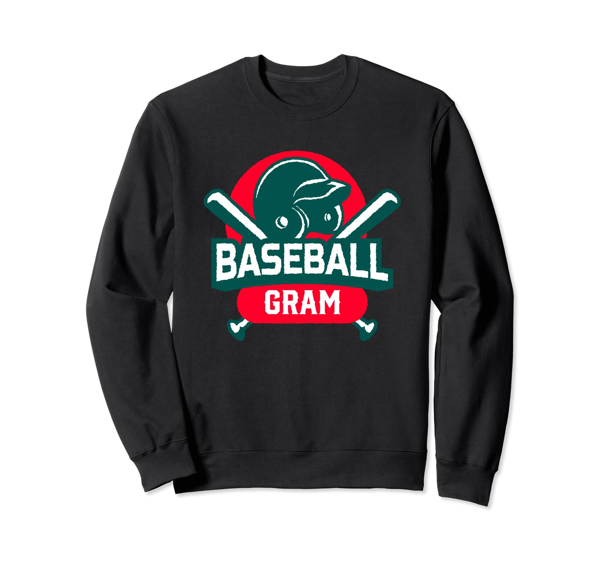 Baseball Gram Baseball Player Grandma Sweatshirt - Novelty Apparel Unisex - T-Shirt, Sweatshirt, Hoodie