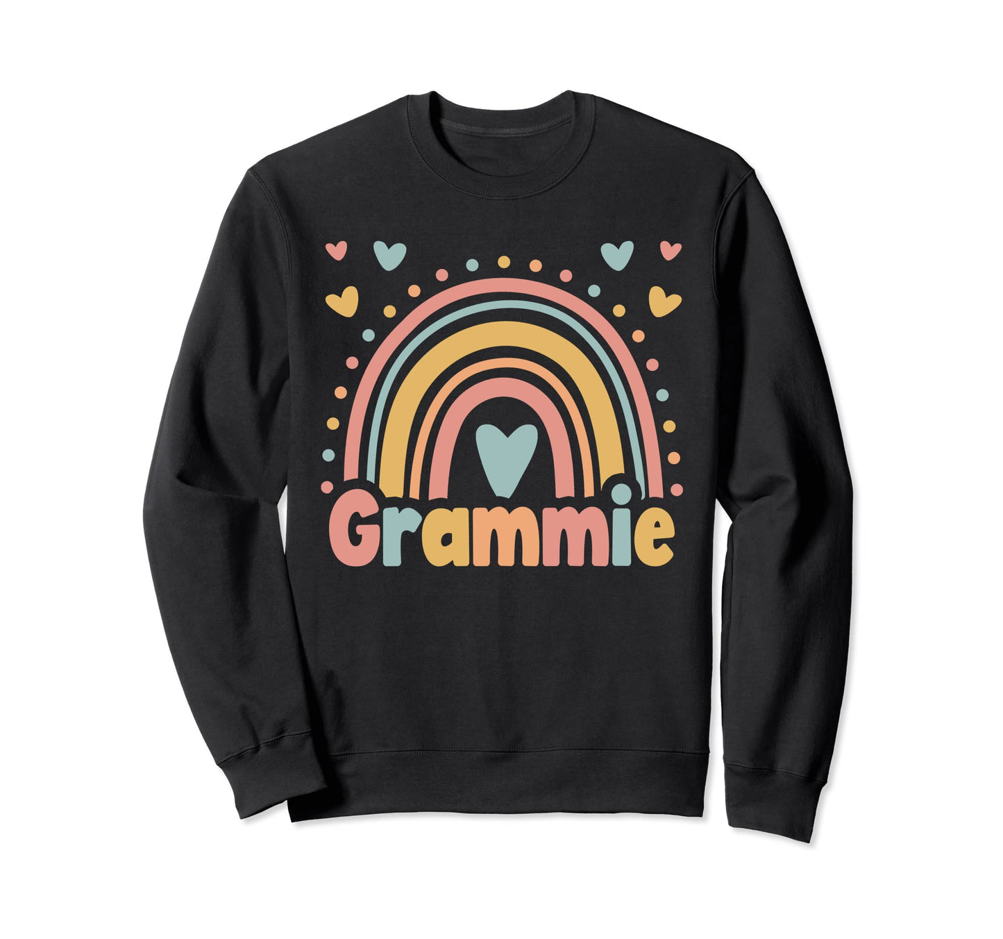 Grammie Birthday Boho Rainbow Sweatshirt - Fun Novelty Design for Adults - T-Shirt, Sweatshirt, Hoodie