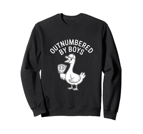 Outnumbered Funny Mom Goose Sweatshirt - Novelty Apparel Men Women - T-Shirt, Sweatshirt, Hoodie