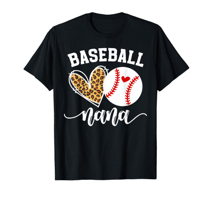 Baseball Nana Proud Nana Baseball T-Shirt - Fun Novelty Design Men Women - T-Shirt, Sweatshirt, Hoodie