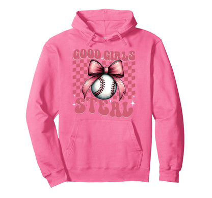 Baseball Mom Mothers Day Coquette Bow Hoodie - Unique Graphic for Adults - T-Shirt, Sweatshirt, Hoodie