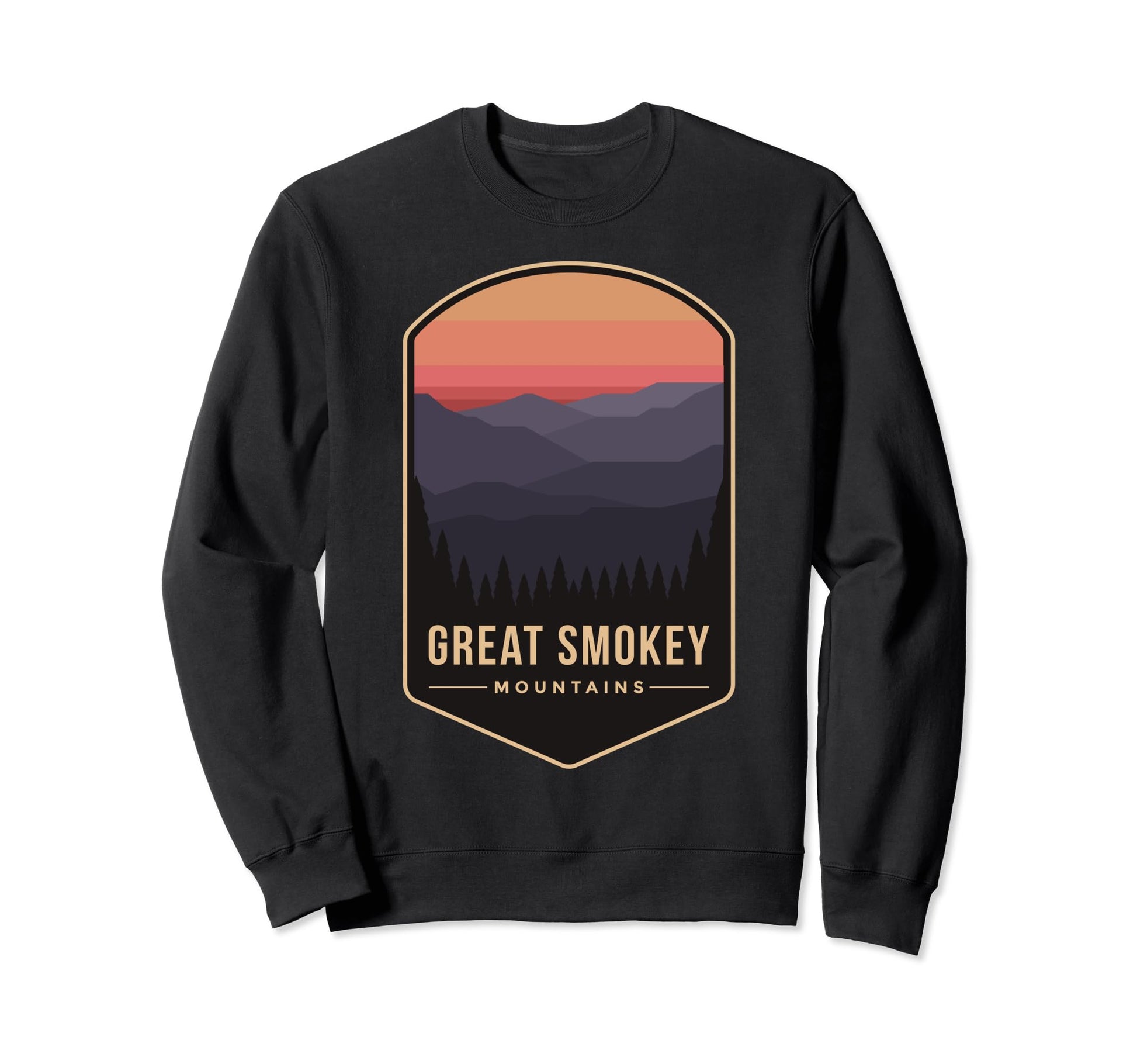 Tennessee Nc 1934 Great Smokey Sweatshirt - Minimalist Print for Adults - T-Shirt, Sweatshirt, Hoodie